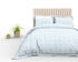 Asher Kingsize Bedsheet With 2 Lace Trim Pillow Cover -17A